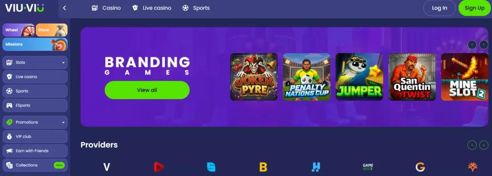 Viu viu Casino — Tot €1.500 + 270 Gratis Spins welkomstbonus voor Nederlandse spelers