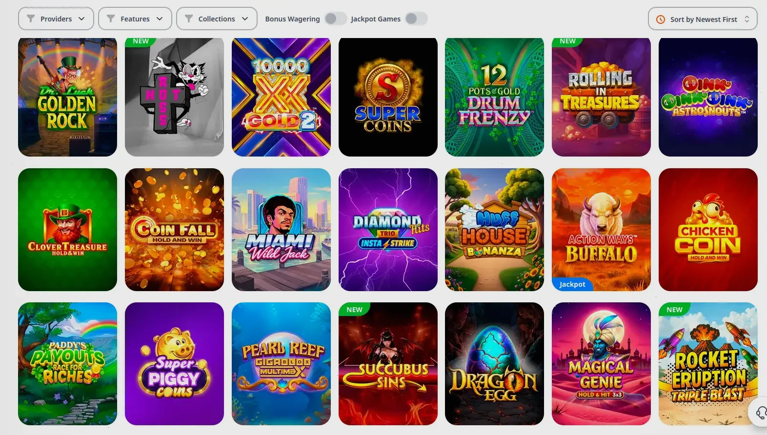 Viu Viu online casino gameplay
